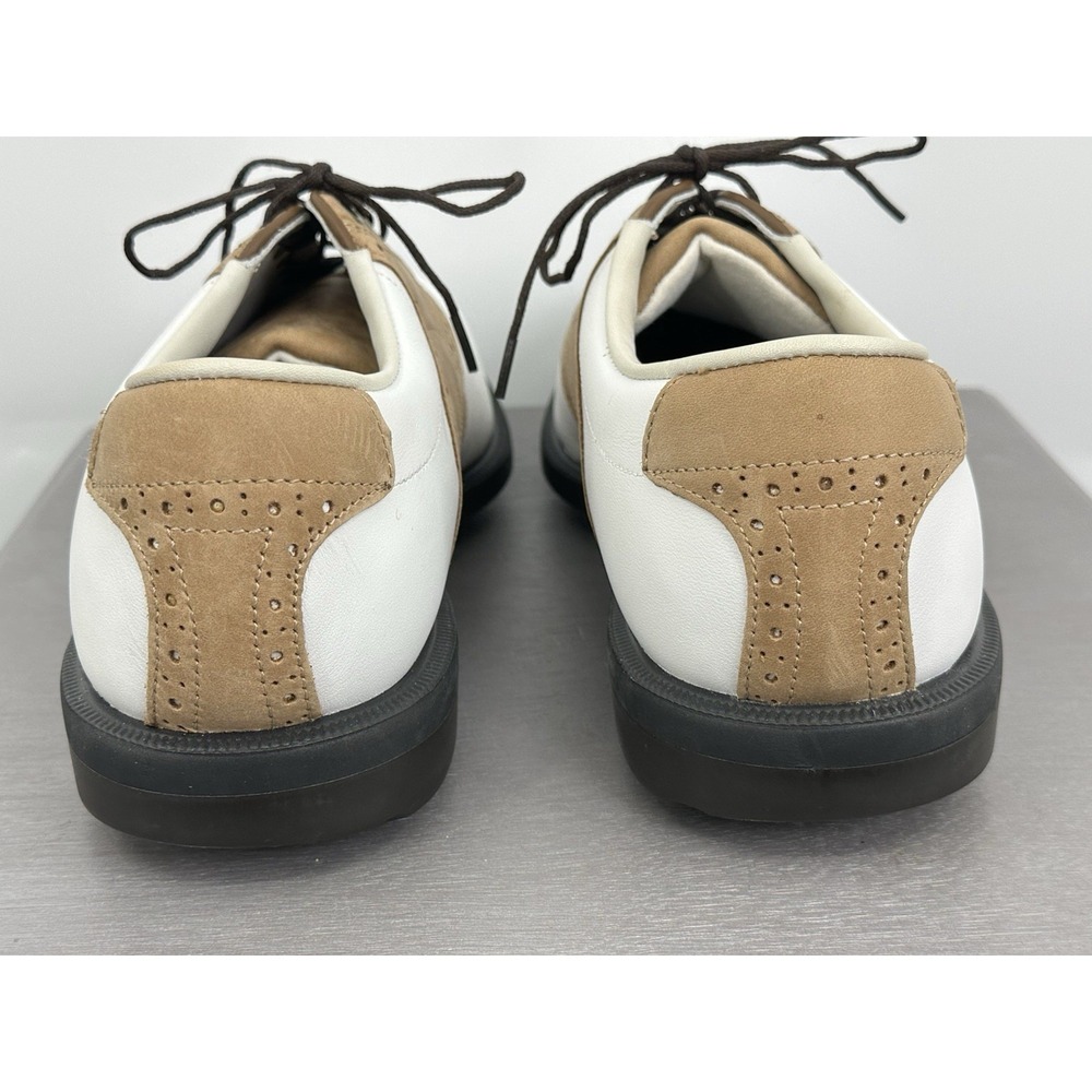 Footjoy Dryjoys Golf Shoes Aquaflex Leather Traction Waterproof Men's Size 10.5 - Picture 4 of 16